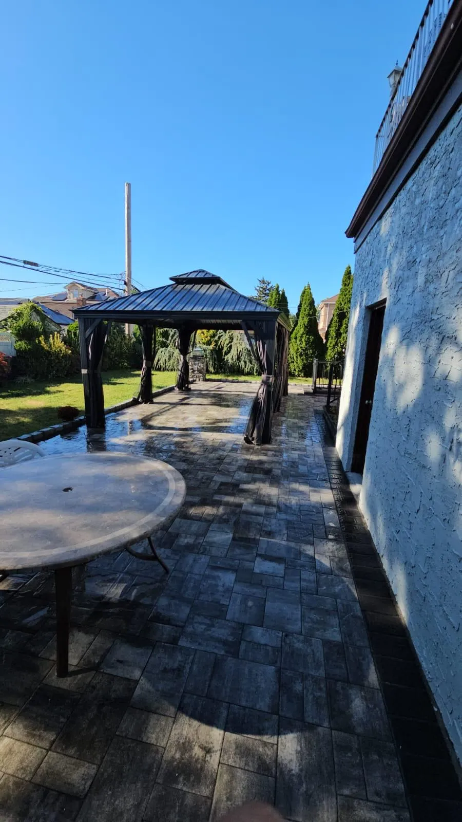 Paver project by Reyes Humberto Construction in New York